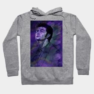 The 10th Doctor - painting Hoodie